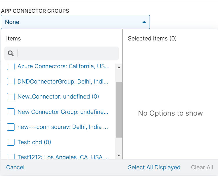 About the App Connector Dashboard Zscaler